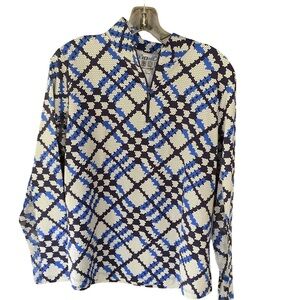 IBKUL 1/4-zip top NWT